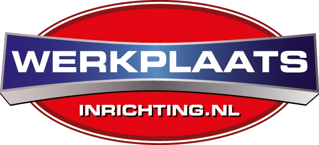 Herken ons aan de sticker Werkplaatsinrichting.nl sticker