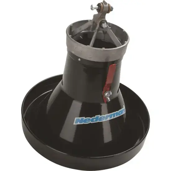 Nederman Aluminium afzuigkap met klep