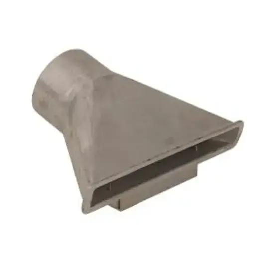 Nederman Aluminium mondstuk met magneet 250x30 mm, slangaansluiting D100 mm