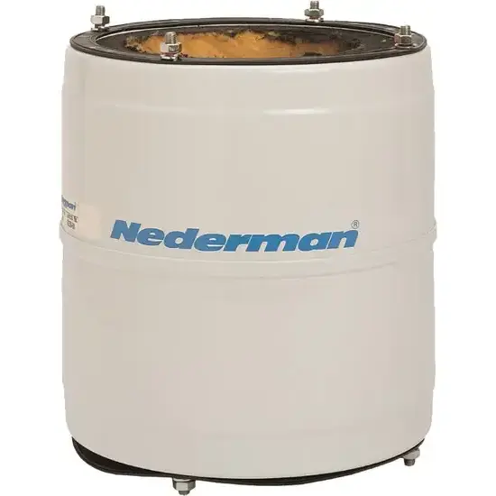 Nederman Geluiddemper inclusief snelspanner voor ventilator N16 en N24