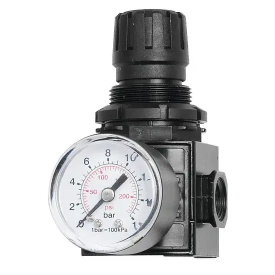 Samoa Reduceerventiel met drukmeter 1/4' BSP (FF)