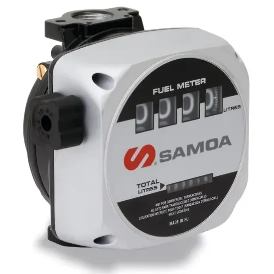 Samoa Dieselmeter met mechanische 4-cijferige register, 100 l/min
