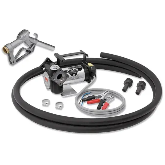 Samoa Polux series 24 V DC elektrische pompset voor diesel met spuitmond, 43 l/min