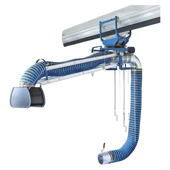 Uitlaatgas afzuiging