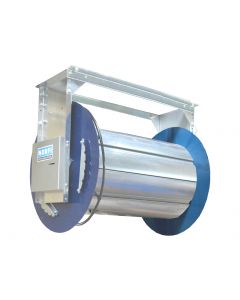 Norfi uga haspel 800 L veerbediend, kaal, max 6" slang 8,2m