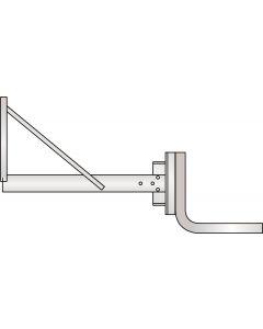 Nederman muurbeugel verlengd 1m NEX MD, HD