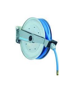 Nederman haspel 888, RVS, sl. 10m. ½'' (2Mpa), water