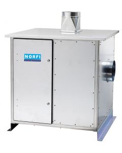 Geluidsisolatie kast - weerbestendig - FEM400 DN400